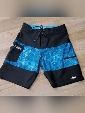 Swim Pelagic Board Shorts 27 Mint Condition